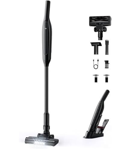 Amazon | 掃除機 コードレス 【2025新登場】55KPa超強力吸引&自立式